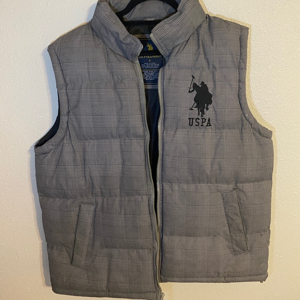 Mens puffer vest USPA